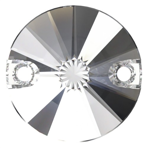 12mm Cabochon spacer - PureCrystal 3200 - Crystal x1