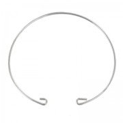 Jonc bracelet  to decorate 16.5 cm Sterling Silver x1