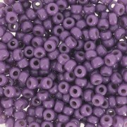 Miyuki Duracoat 8/0 4490 seed beads - Dyed Opaque Anemone x8g
