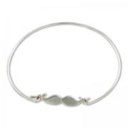 Jonc bracelet  to decorate 13.5 cm Sterling Silver x1