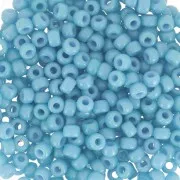 Miyuki Duracoat 8/0 4478 seed beads - Dyed Opaque Nile Blue x8g