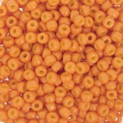 Miyuki Duracoat 8/0 4454 seed beads - Dyed Opaque Kumquat x8g|raw }}