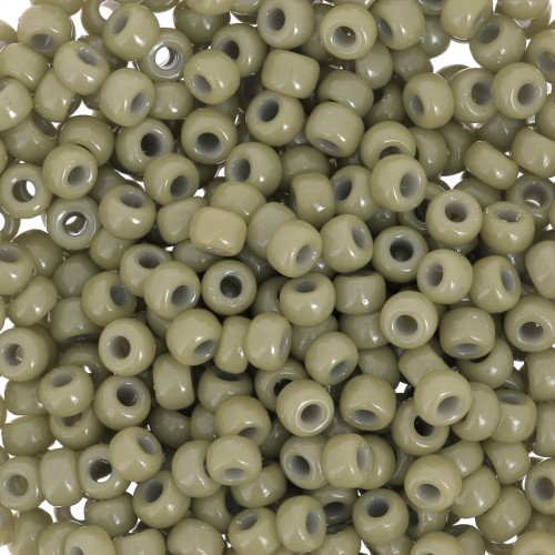 Miyuki Duracoat 8/0 4474 seed beads - Dyed Opaque Cactus x8g