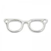 925 Sterling Silver Spacer glasses 2 holes17 mm x1