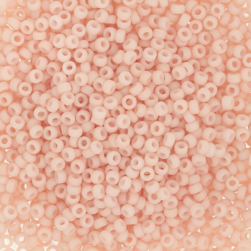 Miyuki 15/0 Seed Beads 2023-1 - Opaque Blush Matte x8g