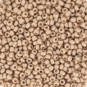 Miyuki 11/0 193F seed beads - 24kt Gold Light Plated Frost x5g|raw }}