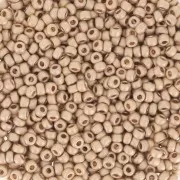 Miyuki 11/0 193F seed beads - 24kt Gold Light Plated Frost x5g