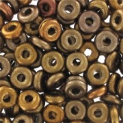 O Bead 4 mm Bronze Mix x5g|raw }}