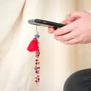 Braided nylon thread 0.5mm Beige x150m