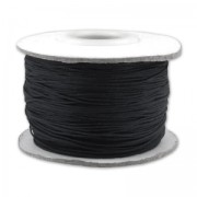 Braided nylon thread 0.5mm blackx150m|raw }}