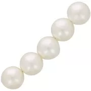 14mm imitation freshwater pearl Round beads - Cream Pearl x20