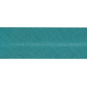 Polycotton ribbon  20mm Bleu Jean x 1m
