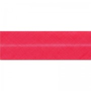 Polycotton ribbon  20mm Fuschia x 1m