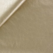 sheet faux-leather 50x30 cm gold tone metalized x1