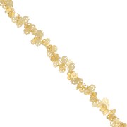 Chain skull  7mm Gold tone x 25cm|raw }}