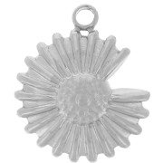 10mm Stainless steel 304L Daisy flower charm x1|raw }}