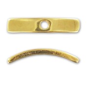 Arc spacer 19 mm fine Gold plated x4|raw }}