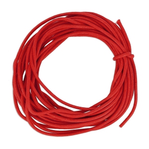Cotton waxed cord 2mm Red x5m