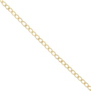 Curb links chain 4.5mm Gold tone x1m|raw }}