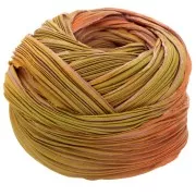 - Ruban twill de soie Shibori Fall Borealis x10cm Ruban twill de soie Shibori Fall Borealis x10cm