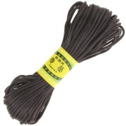 2 mm polyester rat-tail cord - Dark brown x 20 m