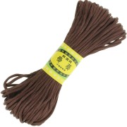 2mm Polyester rat tail cord - Brown x20m