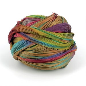 silk twill ribbon Shibori Katrina x10cm