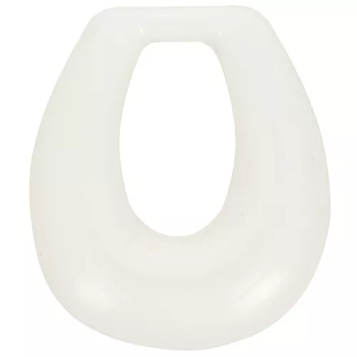 28x25mm Hollow drop pendant in opaque resin - Ecru x1