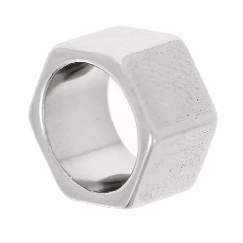 Bead nut 10x6 mm - 303 stainless steel x1