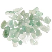 Bag of mini rolled stones - Unperforated stone chips - Aventurine x20g|raw }}