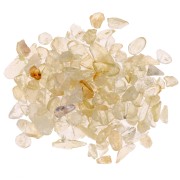 Bag of mini rolled stones - Unperforated stone chips - Citrine x20g|raw }}