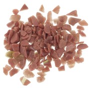 Bag of mini rolled stones - Unperforated stone chips - Imitation Sunstone x20g|raw }}