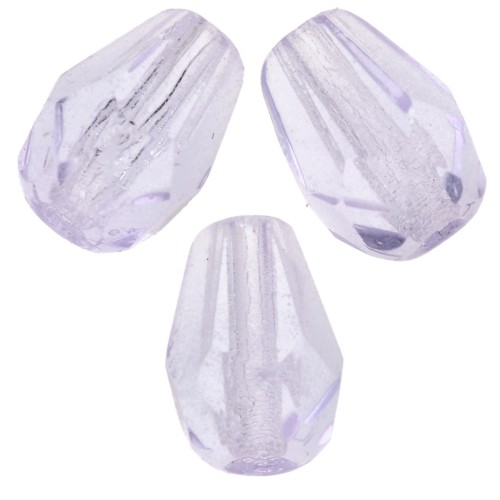 Faceted pear-shaped beads, 7x5 mm - Alexandrite x25