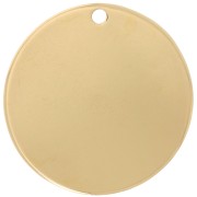 40mm Round sequin - Fine Gold-plated x1|raw }}