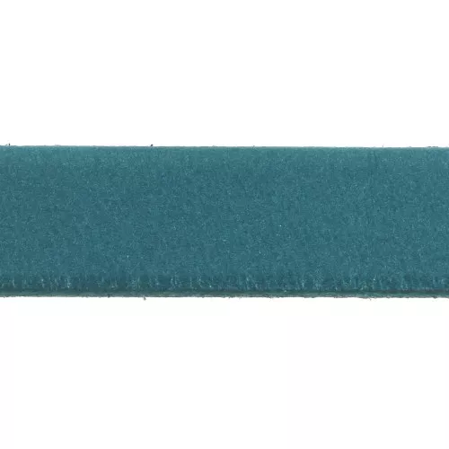 Leather lace 10mm Denim blue x30cm