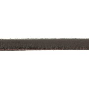 Leather lace 5x2mm Dark Brown x30cm|raw }}