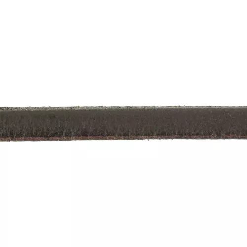 Leather lace 5x2mm Dark Brown x30cm
