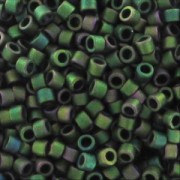 Miyuki Delica 11/0 DB0327 - Matte Metallic Dark Green Iris x8g