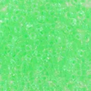 Miyuki Seed beads 15/0 1120 - Luminous Mint Green x8g