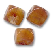 Cube imitation amber 9mm x5|raw }}