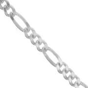 Figaro links (1x3) Chain 2.5mm 925 Sterling Silver x 50cm