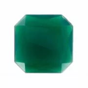 Carré Cabochon 23 mm Light Emerald x1