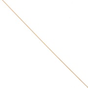 Paloma Chain, 0.9 mm, Fine gold plated x 1 m