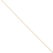 Paloma Chain, 0.9 mm, Fine gold plated x 1 m