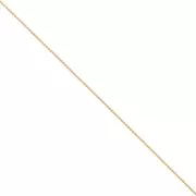 Paloma Mesh Chain 0.8mm fine Gold plated x1m