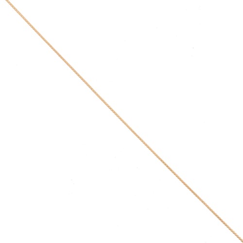 Paloma Chain, 0.9 mm, Fine gold plated x 1 m