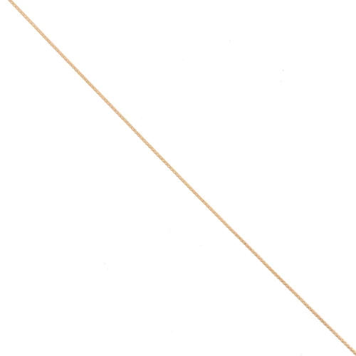 Paloma Chain, 0.9 mm, Fine gold plated x 1 m