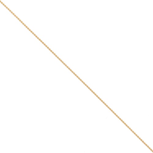 Paloma Mesh Chain 0.8mm fine Gold plated x1m