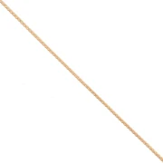 Paloma Chain, 0.9 mm, Fine gold plated x 1 m