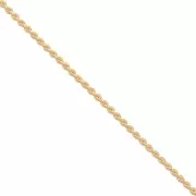 Paloma Mesh Chain 0.8mm fine Gold plated x1m